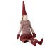 Maileg Winter Wichtel Medium Pixy Mädchen im Strick Pullunder mit nordischem Muster und rotem Rock Weihnachtsdeko Puppen Nr. 14-2430-03