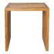 House Nordic Beistelltisch SIDE Teak Holz Natur 40x40 cm Tischfür In und Outdoor  Nr 2001060