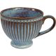 Greengate Tee Tasse ALICE OYSTER BLUE Blau Everyday Keramik Geschirr Teetasse mit Henkel 400 ml GG Nr STWTECAALI2506
